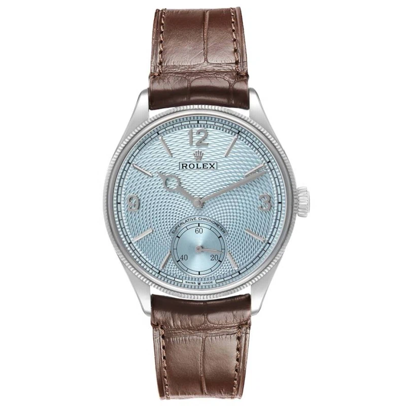 1908 Ice Blue Dial (Reference 52506). A 39mm platinum automatic wristwatch. 2026