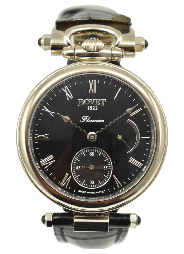 Amadeo (المرجع AF 39008). ساعة يد من الذهب الأبيض بقطر 39mm، بحركة أوتوماتيكية، مع احتياطي الطاقة.