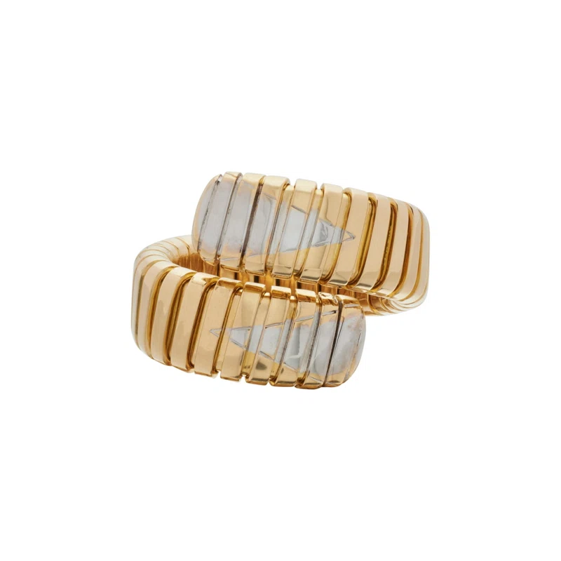 Gold Tubogas Serpenti Ring