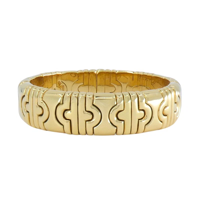 Gold Parentesi Bangle Bracelet