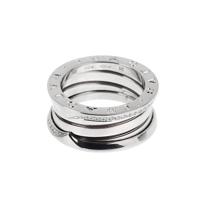White Gold and Diamond B.zero1 Ring