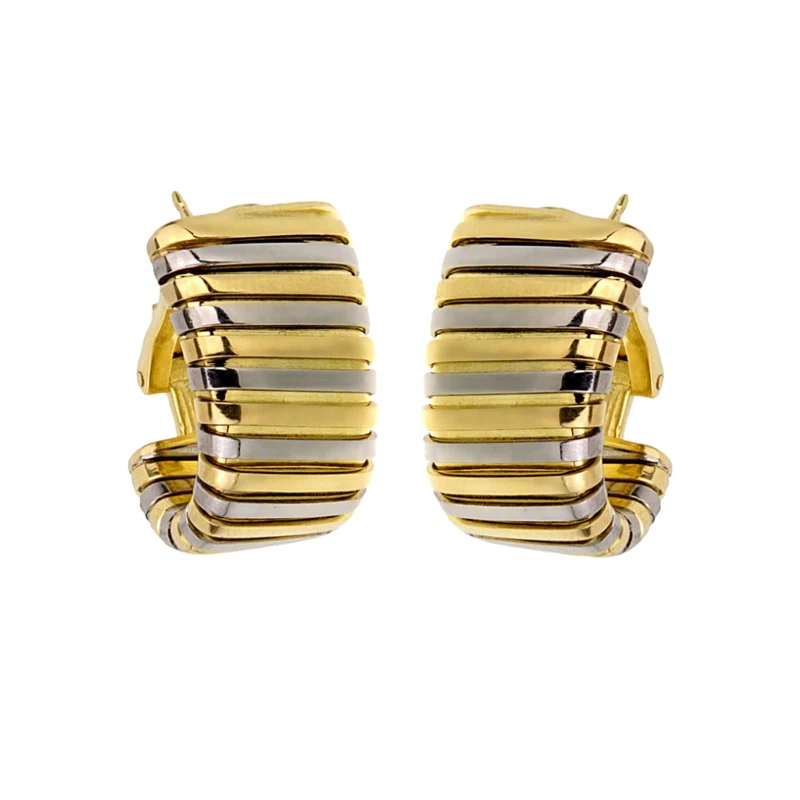 Gold Tubogas Earrings