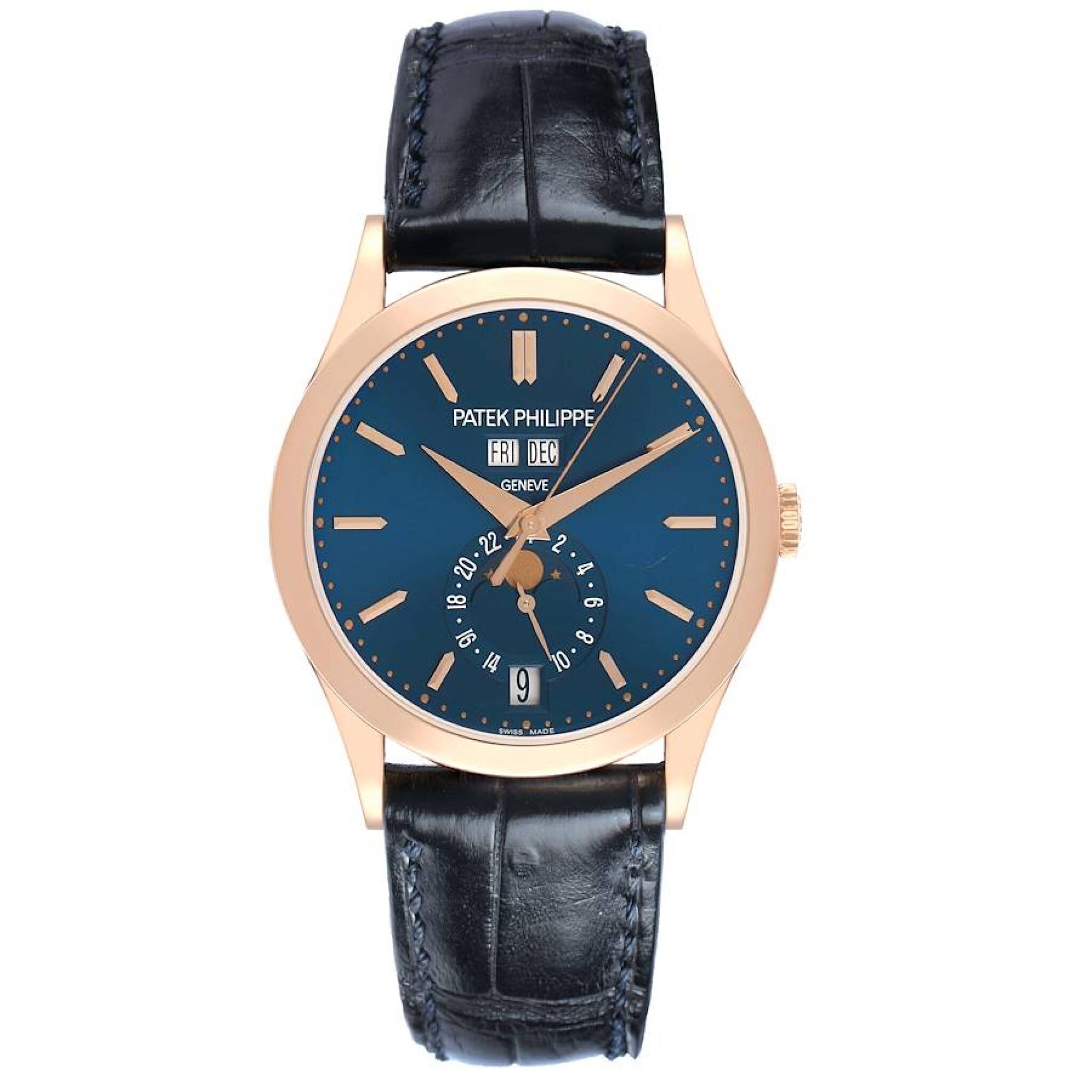 Complications (Reference 5396R-014). A 39mm rose gold automatic wristwatch with date, day, month, 24 hour-format, and annual calendar. 2019 — view 1
