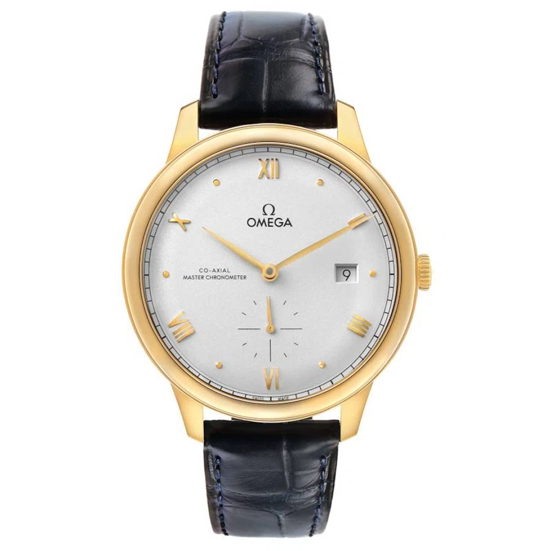 De Ville Prestige (المرجع 434.53.41.20.02.001). ساعة يد من الذهب الأصفر بقطر 41mm، بحركة أوتوماتيكية، مع التاريخ.