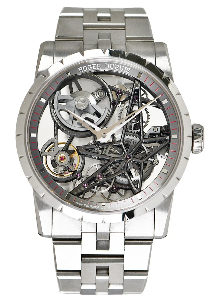 Excalibur Monobalancier (المرجع DBEX0793). ساعة يد من الفولاذ المقاوم للصدأ بقطر 42mm، بحركة أوتوماتيكية. 2021