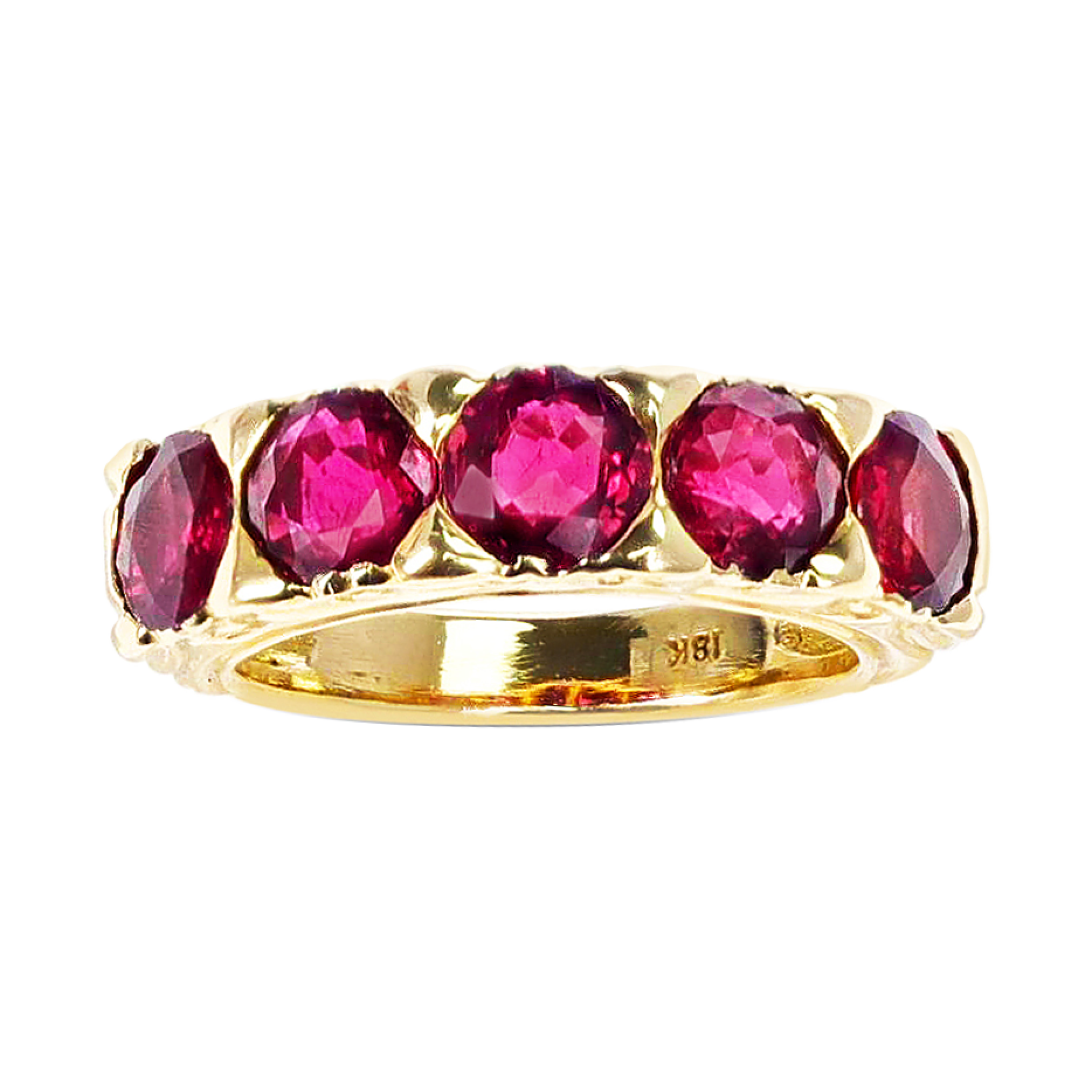 Gold and Ruby Ring — view 1