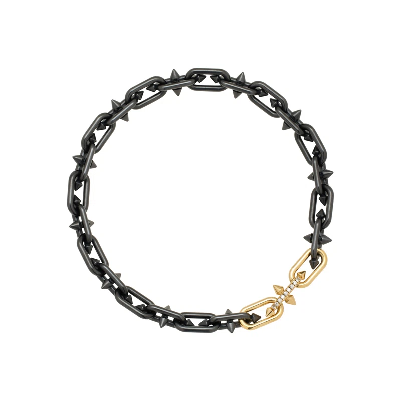 Gold, Titanium and Diamond Tiffany Titan by Pharrell Williams Necklace