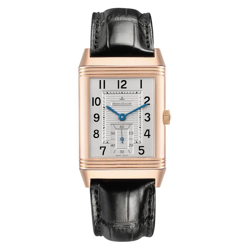 Grande Reverso (المرجع Q3732520). ساعة يد من الذهب الوردي بقطر 48.5mm، بحركة ميكانيكية ذات تعبئة يدوية.