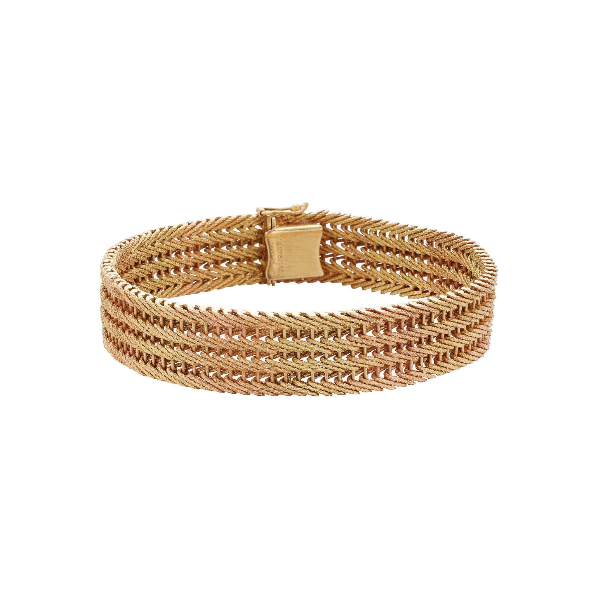 Vintage Gold and Rose Gold Bracelet  — view 1