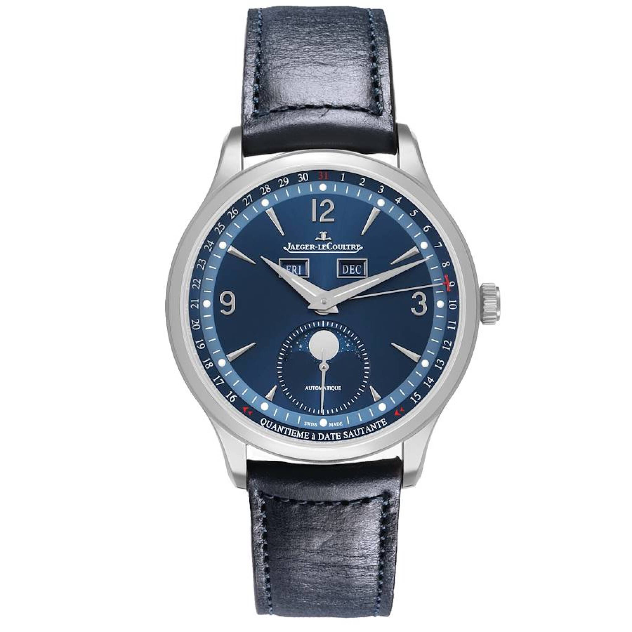 Master Control Calendar Limited Edition (Reference Q4148480). A 40mm stainless steel automatic wristwatch with date, day, month, and moon phase. 2023 — view 1