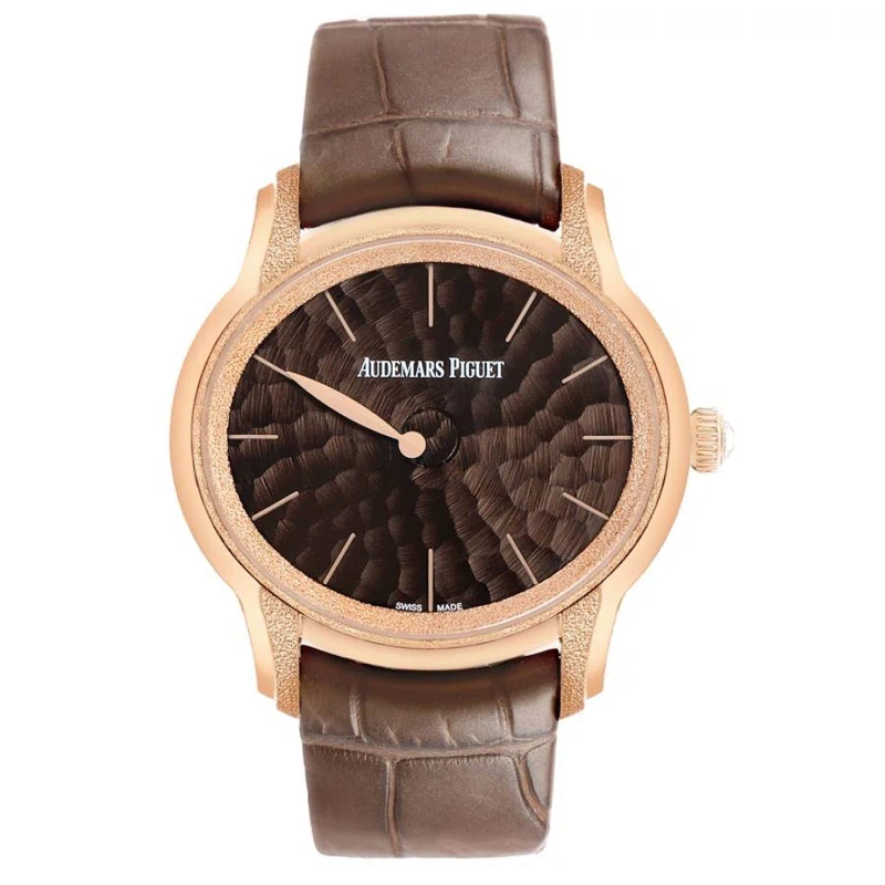 Millenary Philosophique (Reference 77266OR). A 35.4mm frosted rose gold automatic wristwatch.