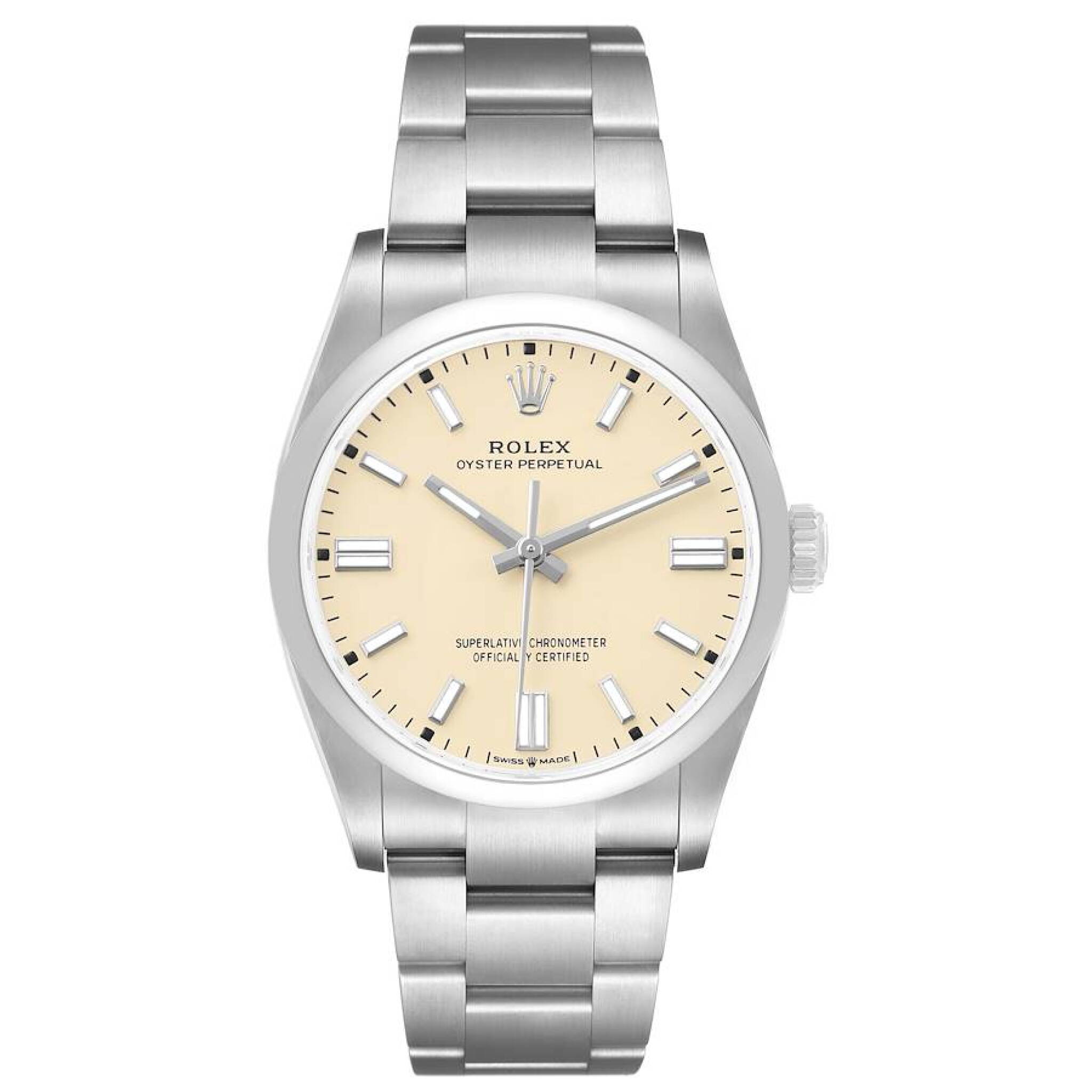 Oyster Perpetual (Reference 126000). A 36mm unworn stainless steel automatic wristwatch. 2025 — view 1