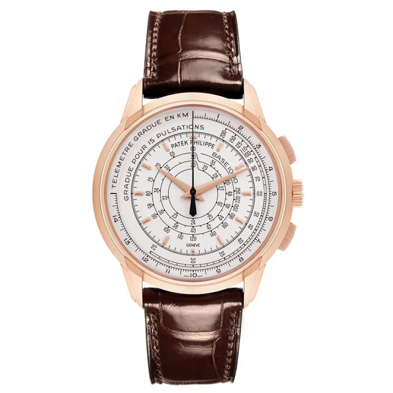 175th Anniversary Multi-Scale (Reference 5975R-001). A 40mm rose gold automatic wristwatch with chronograph. 2016