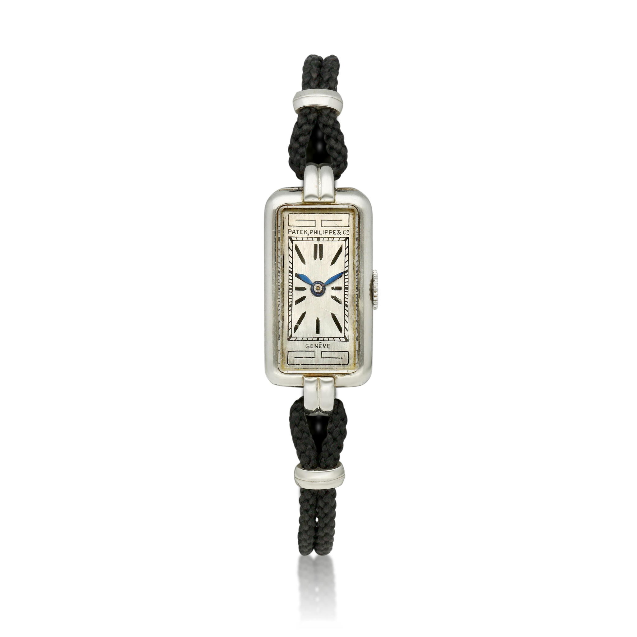 Patek Philippe & Co. A white gold manual wind wristwatch. Circa 1933  — view 1