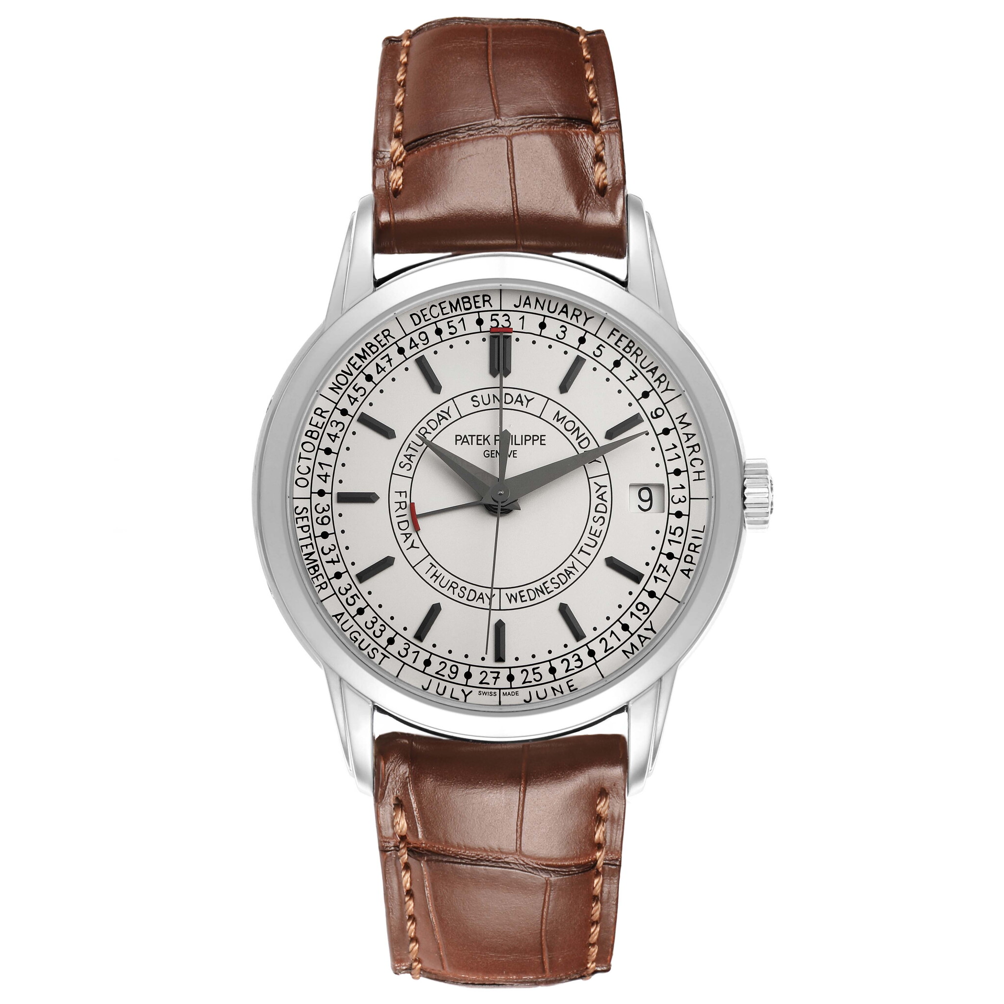 Complications 'Weekly Calendar' (Reference  5212A-001). A 40mm stainless steel automatic wristwatch with date, day, weekly, and month. 2022 — view 1