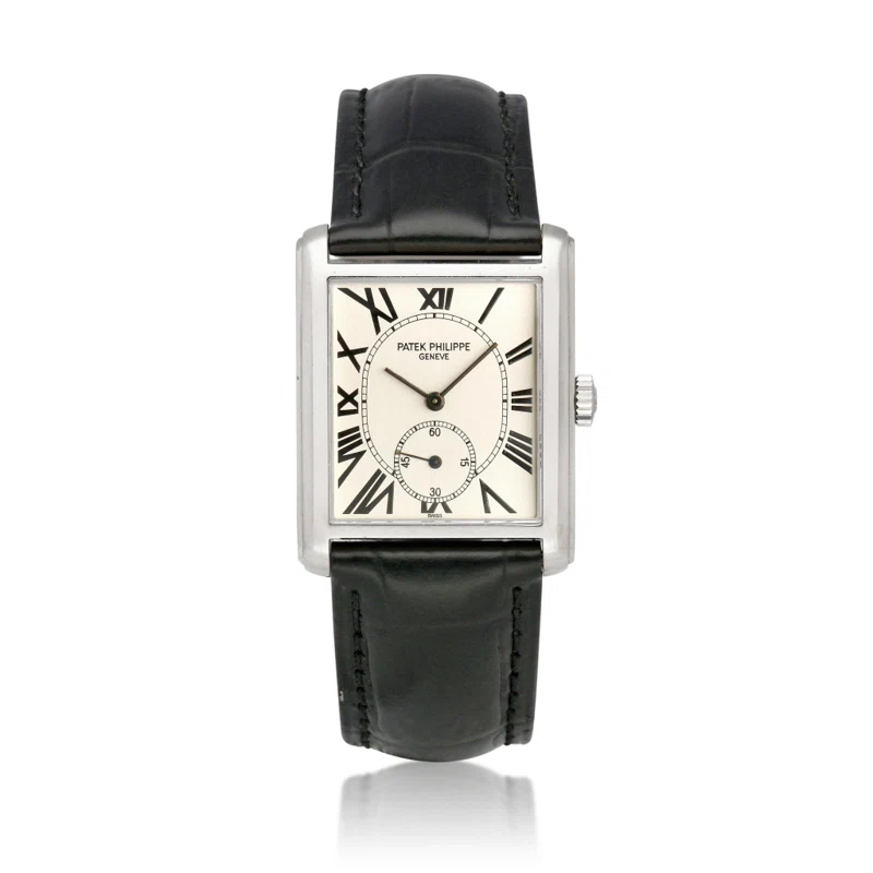 Gondolo (Reference 5014). A white gold manual wind wristwatch. Circa 1998