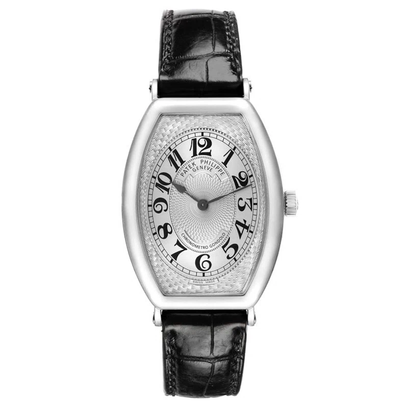 Gondolo (Reference 5098P). A 42mm platinum manual wind wristwatch.