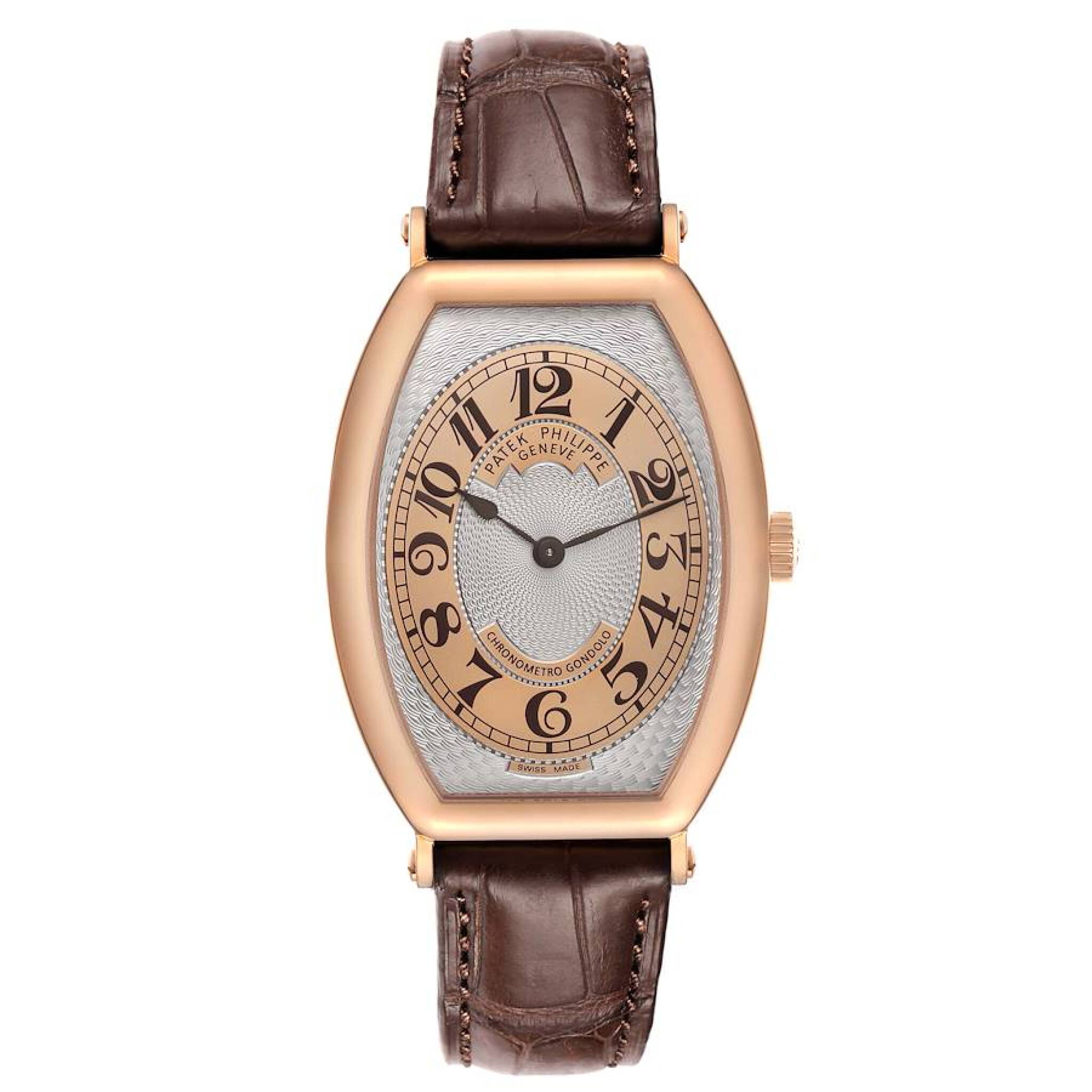 Gondolo (Reference 5098R-001). A 42mm rose gold manual wind wristwatch. 2018 — view 1