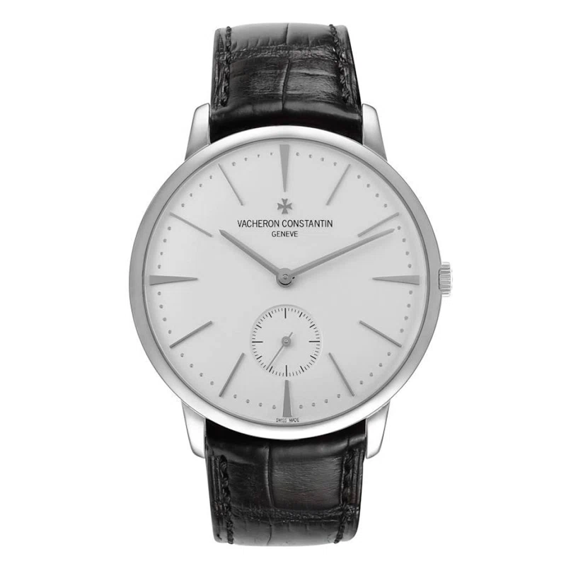 Patrimony (Reference 1110U/000G-B086). A 42mm white gold manual wind wristwatch. 2016