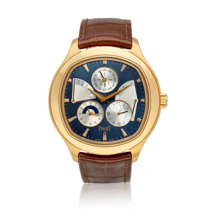 Emperador (Reference G0A33019), A rose gold perpetual calendar dual time zone automatic wristwatch with retrograde day, date and leap year indication, Circa 2019