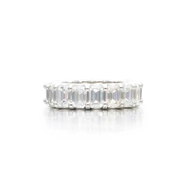Platinum and 8.65ct Diamond Eternity Ring