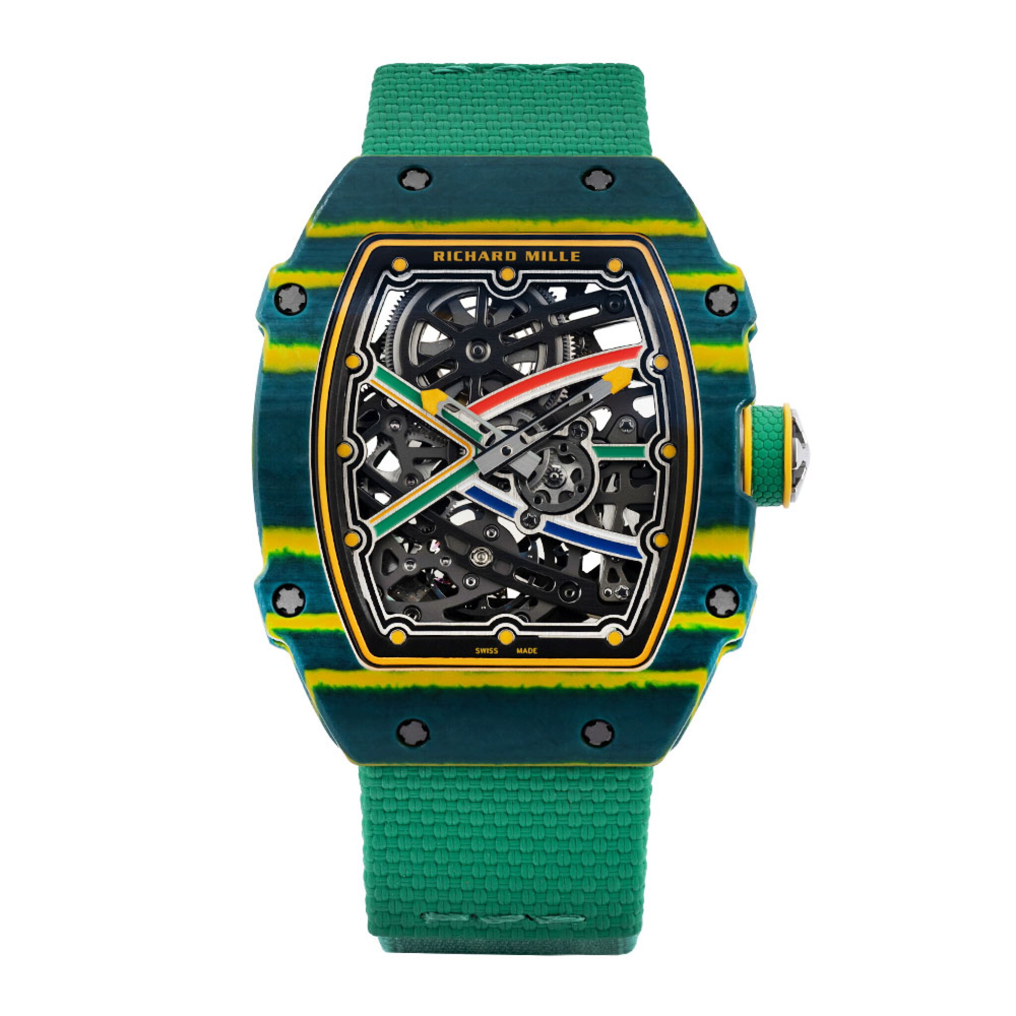 RM 67-02 'Wayde Van Niekerk' (Reference RM67-02). A 39mm quartz TPT automatic wristwatch. 2021 — view 1