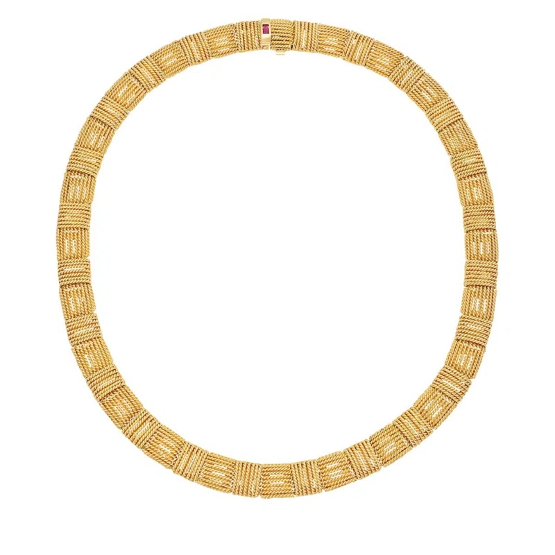 Gold Collar Necklace