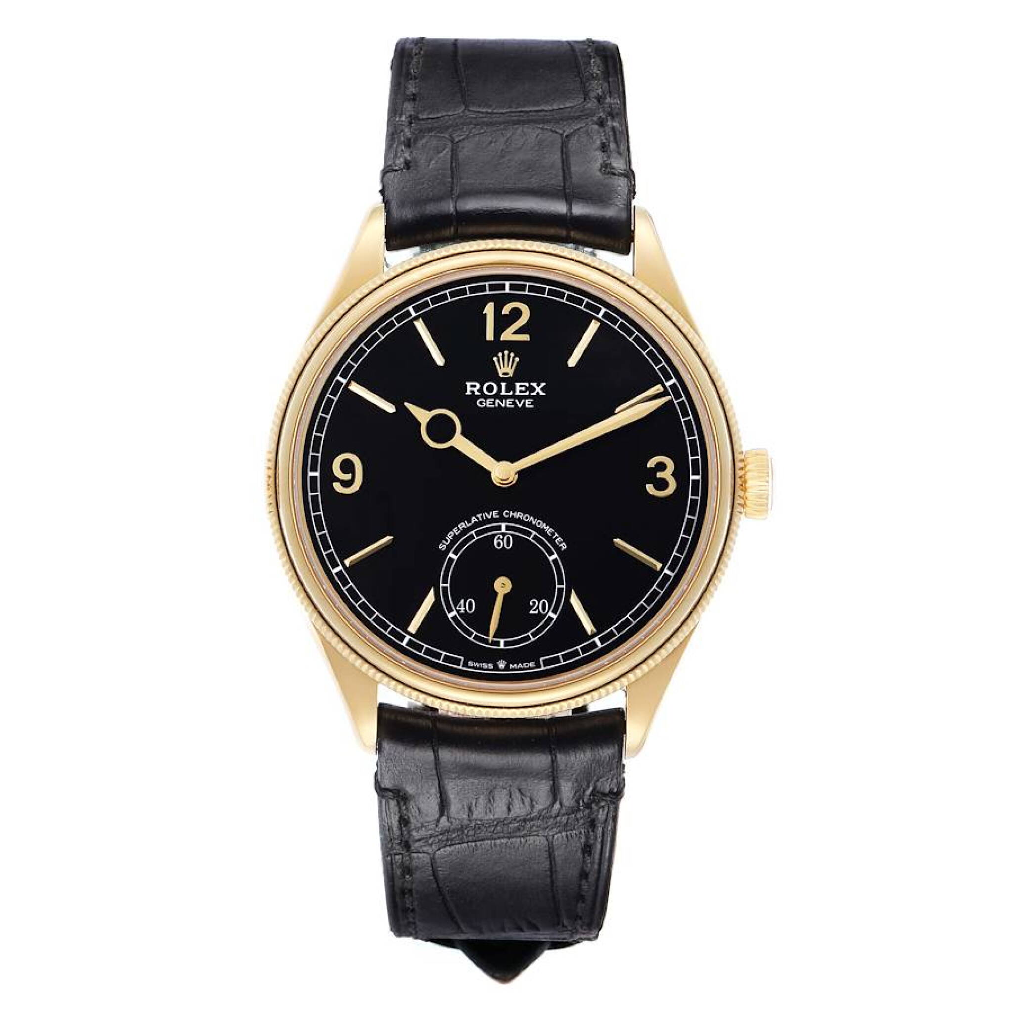 1908 (Reference 52508). A 39mm yellow gold automatic wristwatch. 2024 — view 1