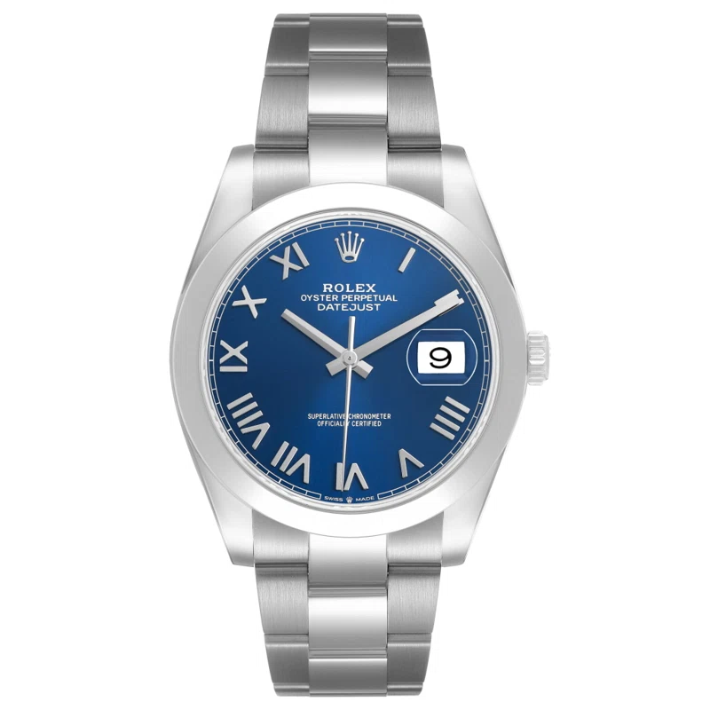 Datejust (Reference 126300). A 41mm unworn stainless steel automatic wristwatch with date. 2026