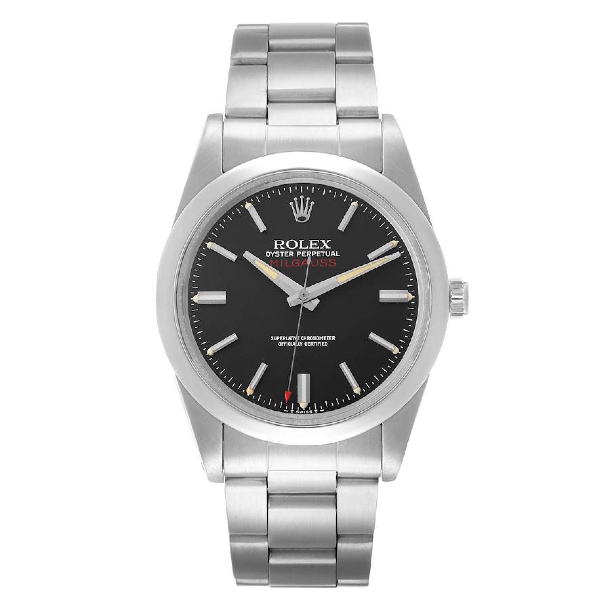 Vintage Milgauss (Reference 1019). A 38mm stainless steel automatic wristwatch. 1978 — view 1