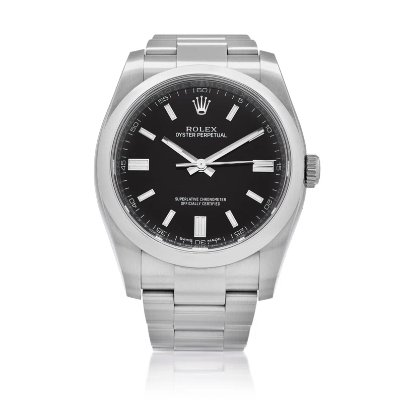 Oyster Perpetual (Reference 116000). A 36mm stainless steel automatic wristwatch with date. 2020