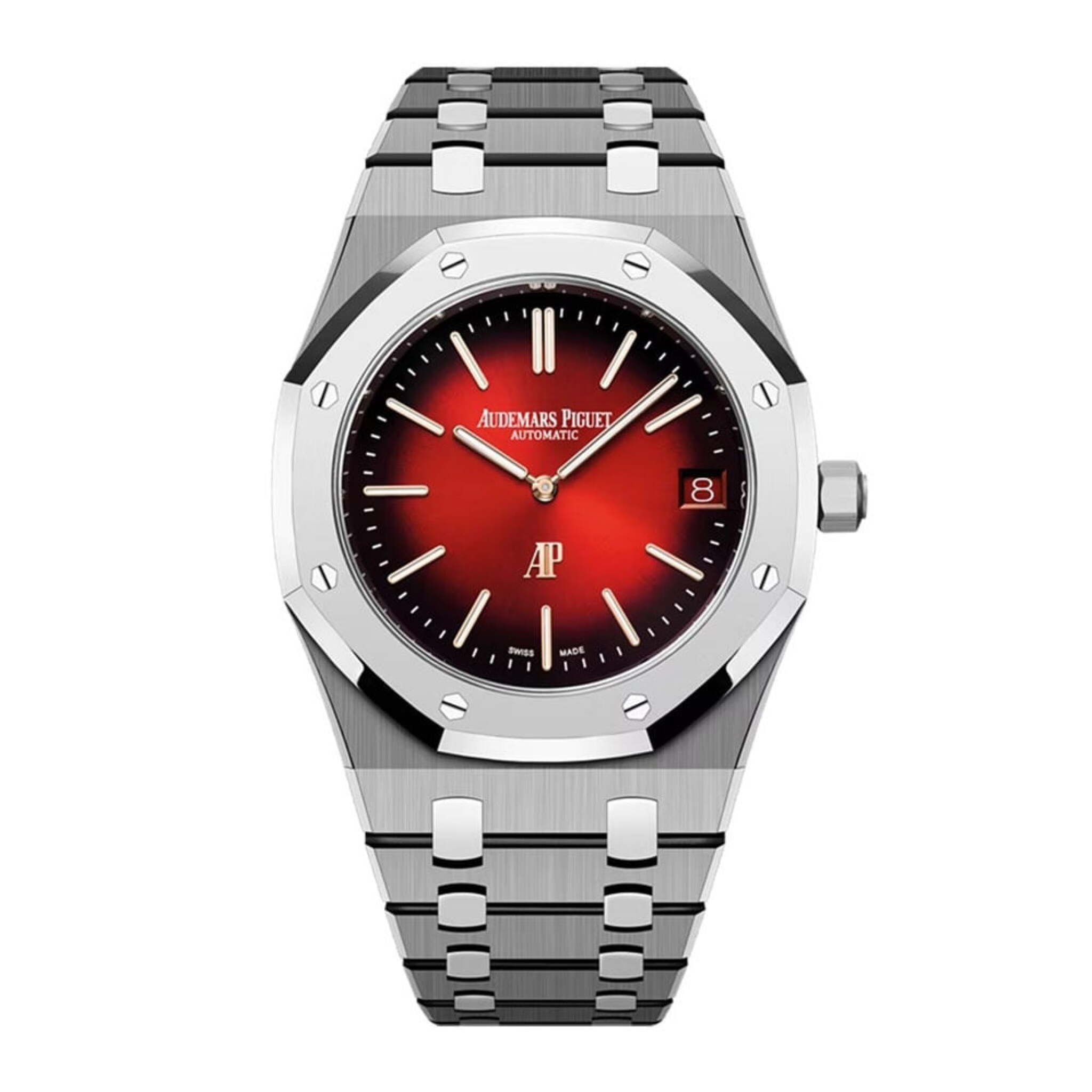 Royal Oak 'Jumbo' Extra-Thin (Reference 16202XT.OO.1240XT.01). A 39mm unworn titanium automatic wristwatch with date. — view 1