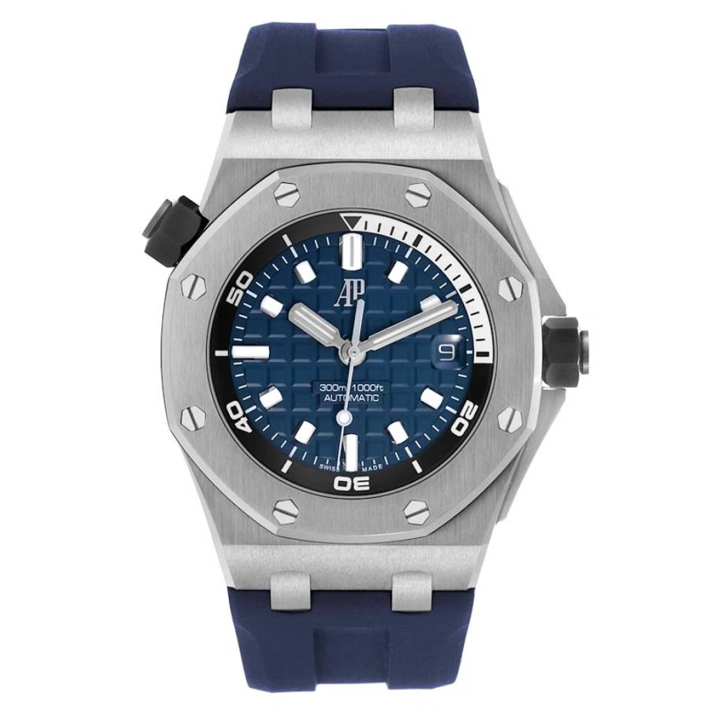 Royal Oak Offshore (Reference 15720ST.OO.A027CA.01). A 42mm stainless steel automatic wristwatch with date.