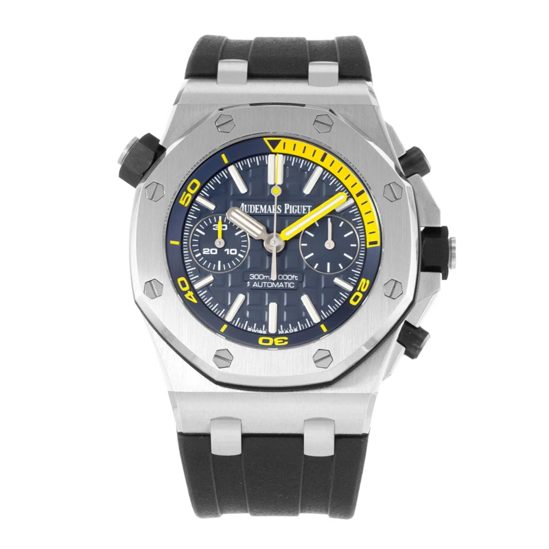 Royal Oak Offshore (Reference 26703ST.OO.A027CA.01). A 42mm stainless steel wristwatch with date and chronograph. 2016