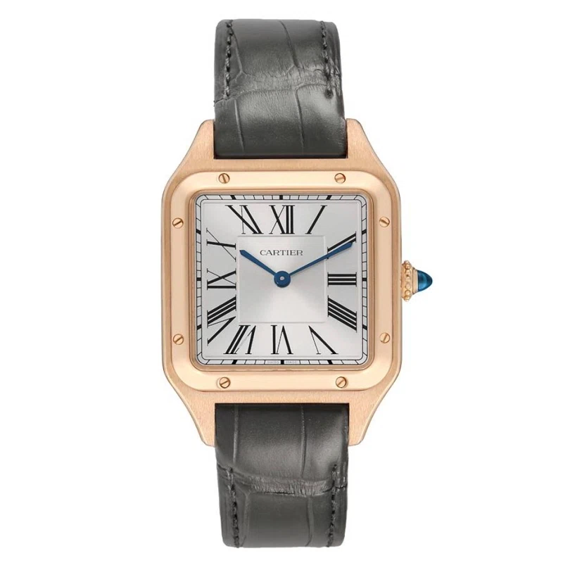 Dumont Large (المرجع WGSA0021). ساعة يد من الذهب الوردي بقطر 43.5mm، بحركة كوارتز. 2019