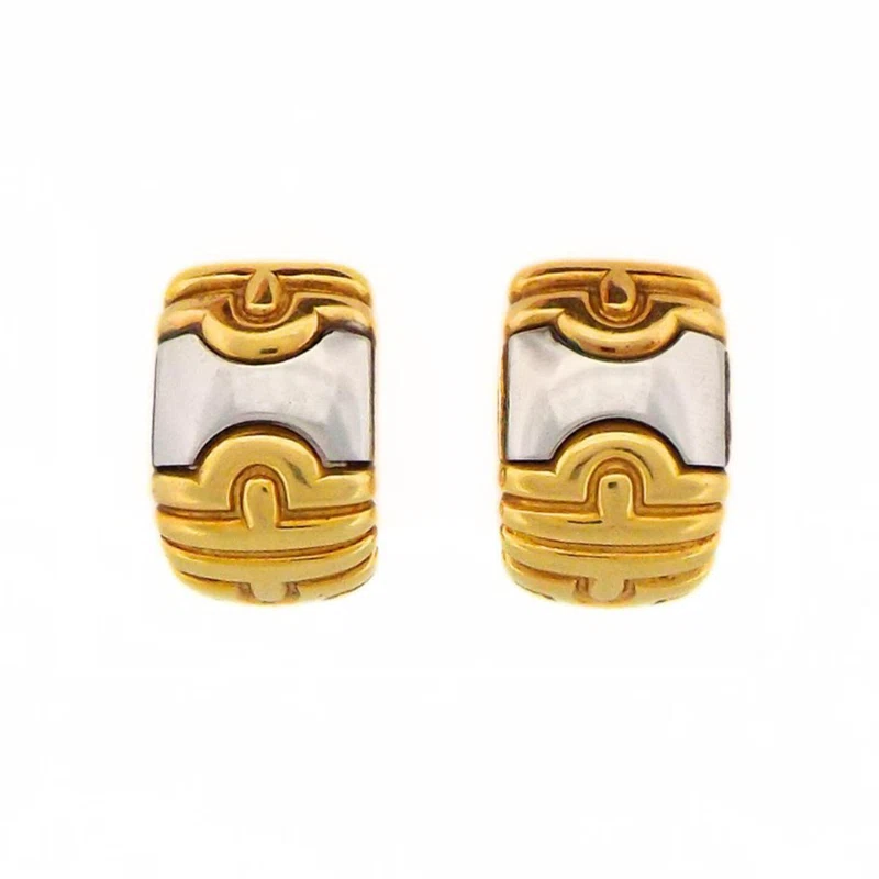 Gold and Stainless Steel Parentesi Earclips