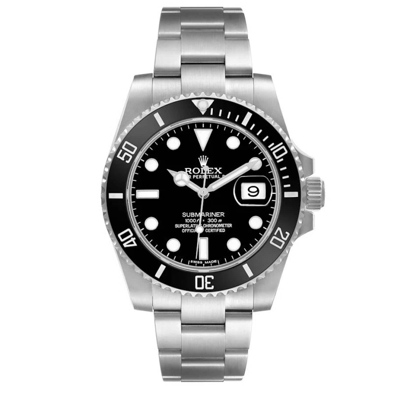 Submariner (Reference 116610). A 40mm stainless steel automatic wristwatch with date.