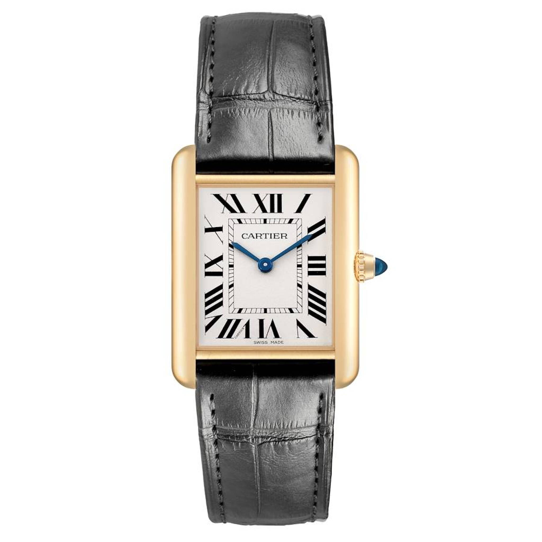 Tank Louis Medium (Reference WGTA0067). A 33.7mm yellow gold quartz wristwatch. — view 1