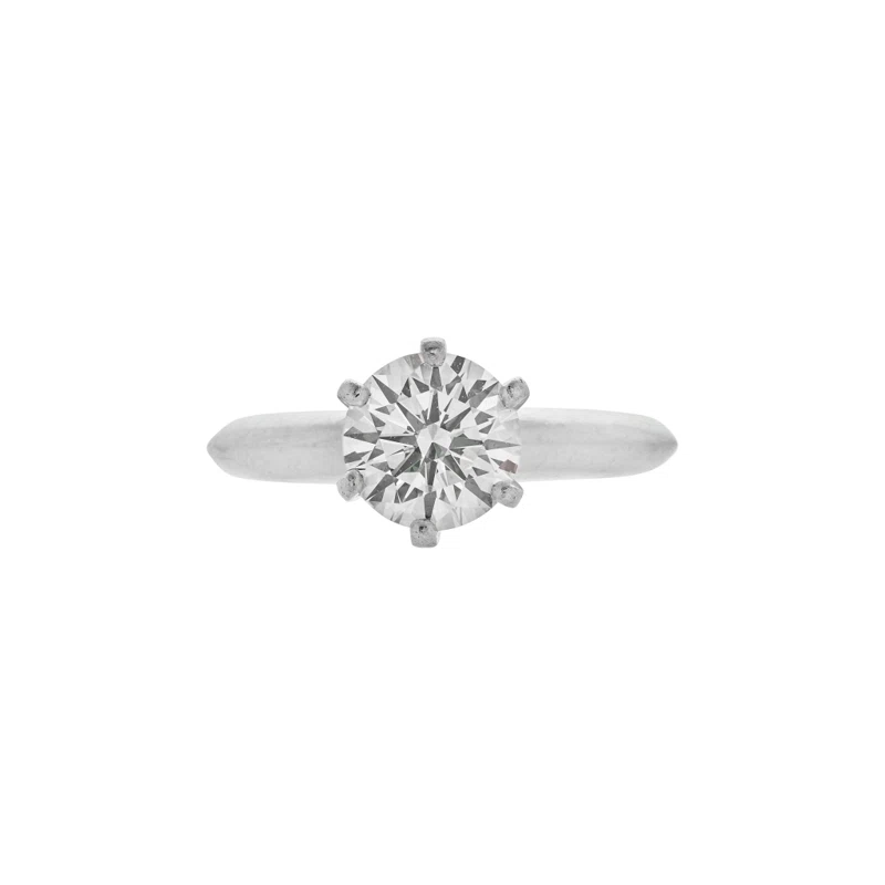 Platinum and 1.04ct Diamond Engagement Ring