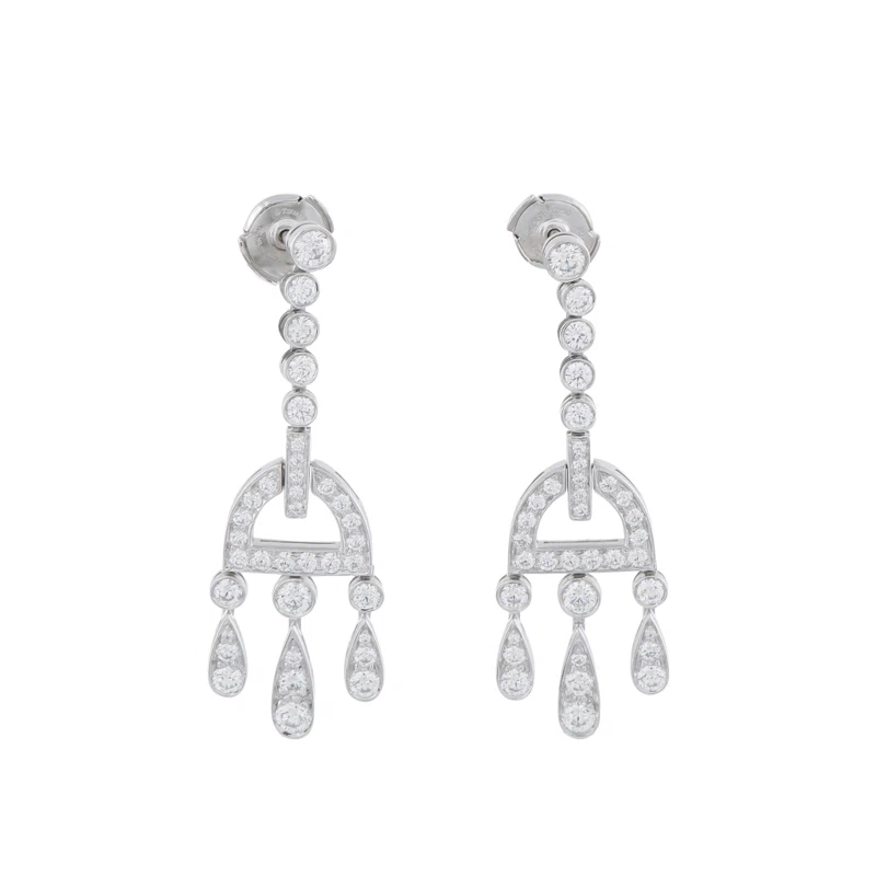 Platinum and Diamond Legacy Chandelier Earrings