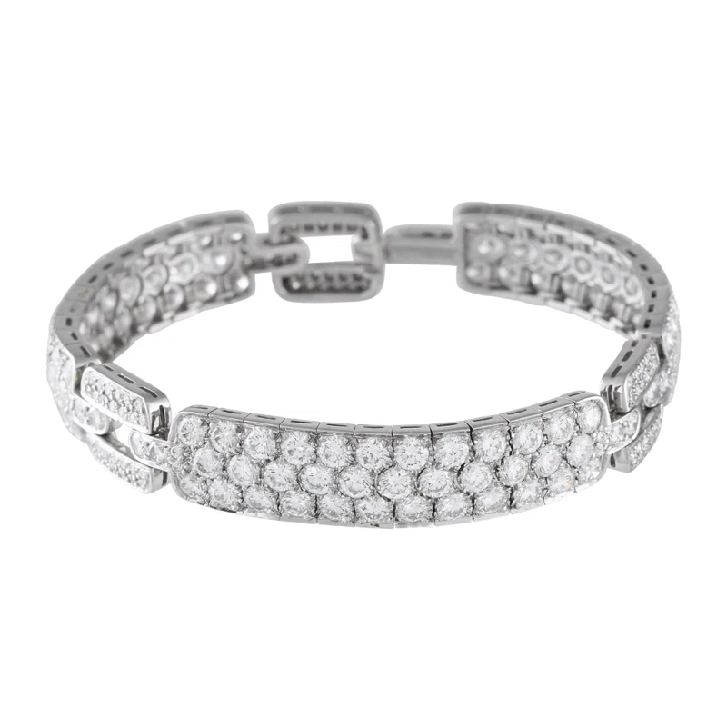 Vintage Platinum and Diamond Bracelet