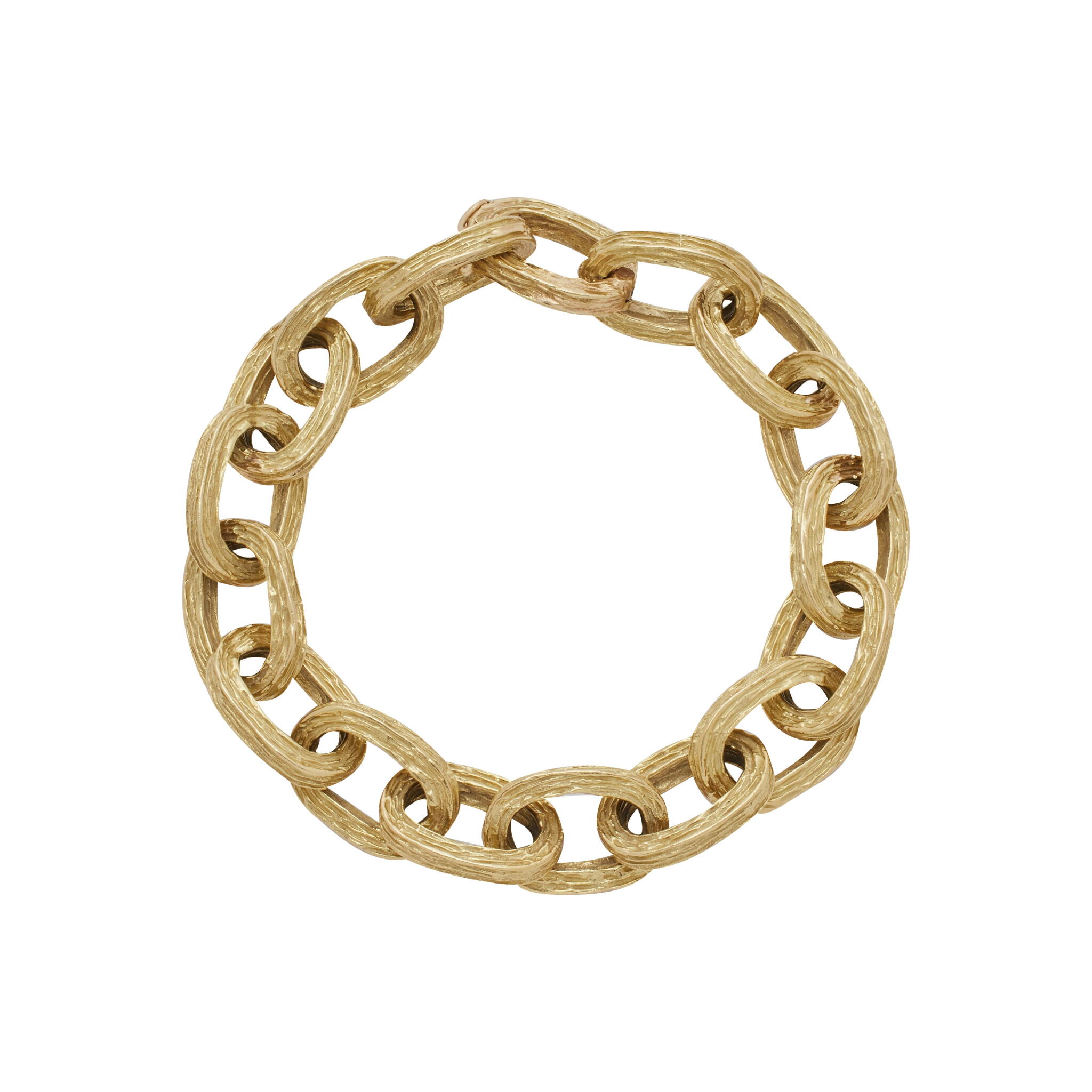 Gold Link Bracelet — view 1