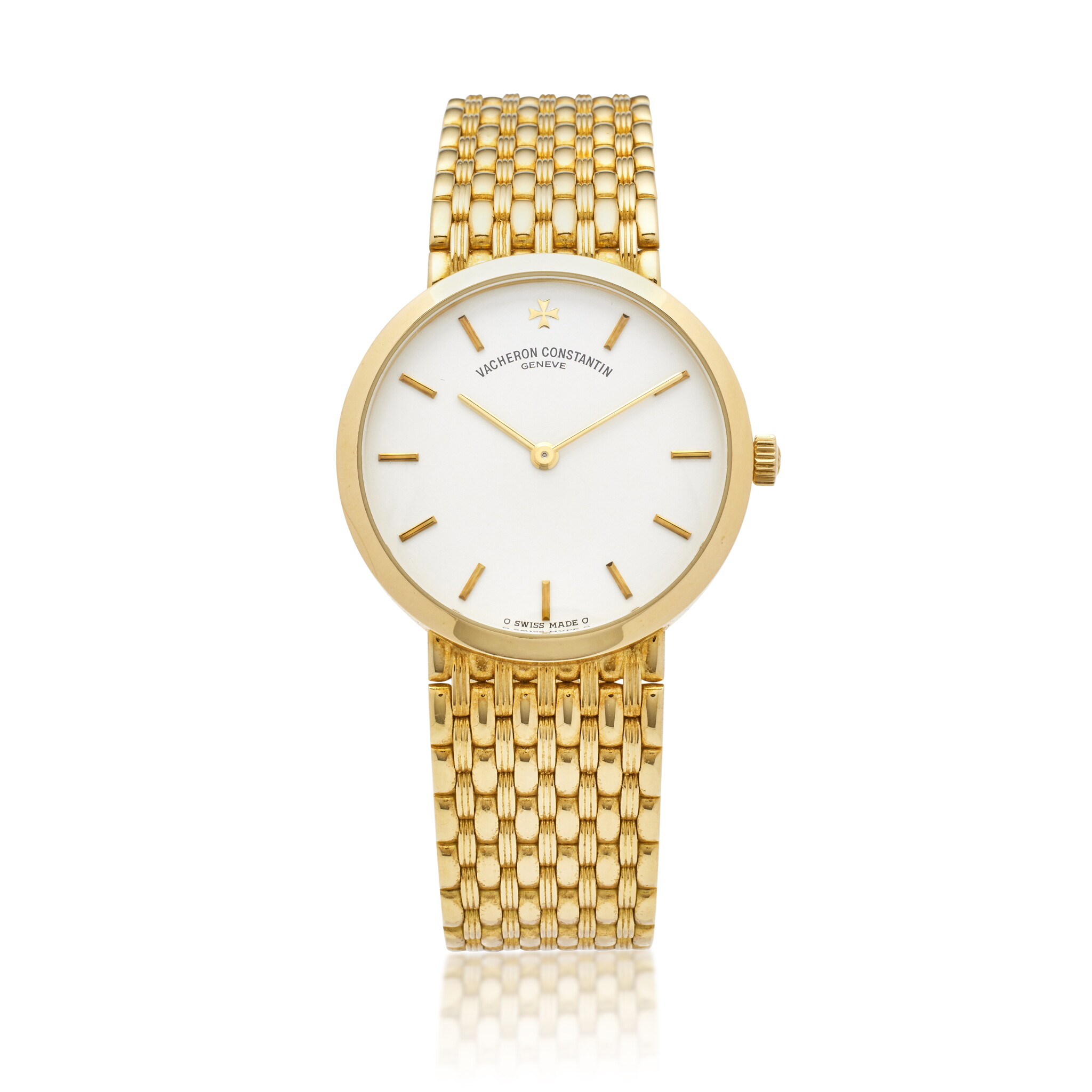 Patrimony (Reference 31193/454J-8796). A 31.5mm yellow gold manual wind wristwatch. — view 1