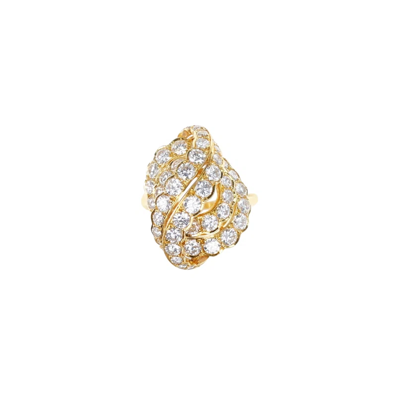 Gold and Diamond Ring