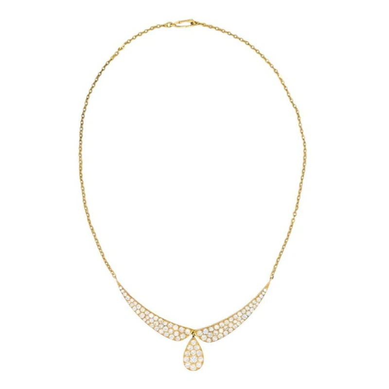 Vintage Gold and Diamond Necklace