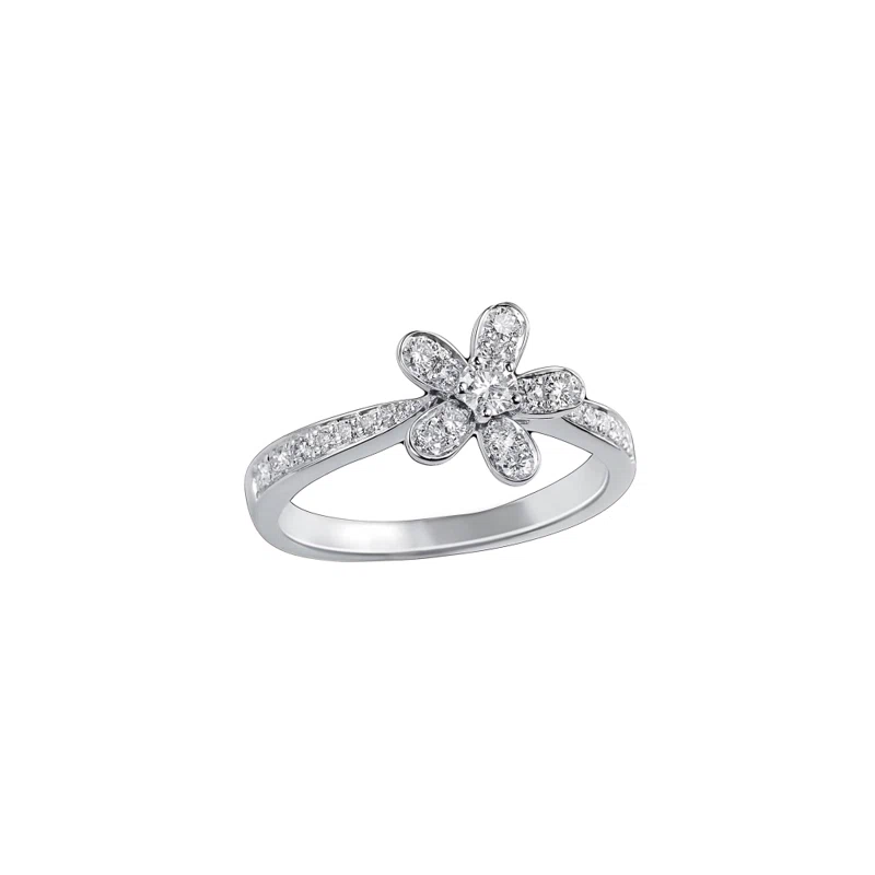 White Gold and Diamond Socrate Ring