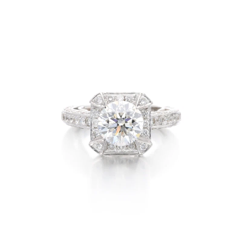 White Gold, 2.02ct Diamond and Diamond Ring