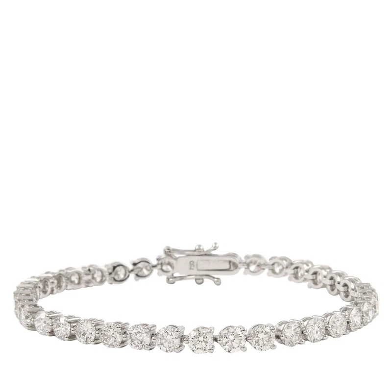 White Gold and 10.85ctw Diamond Tennis Bracelet