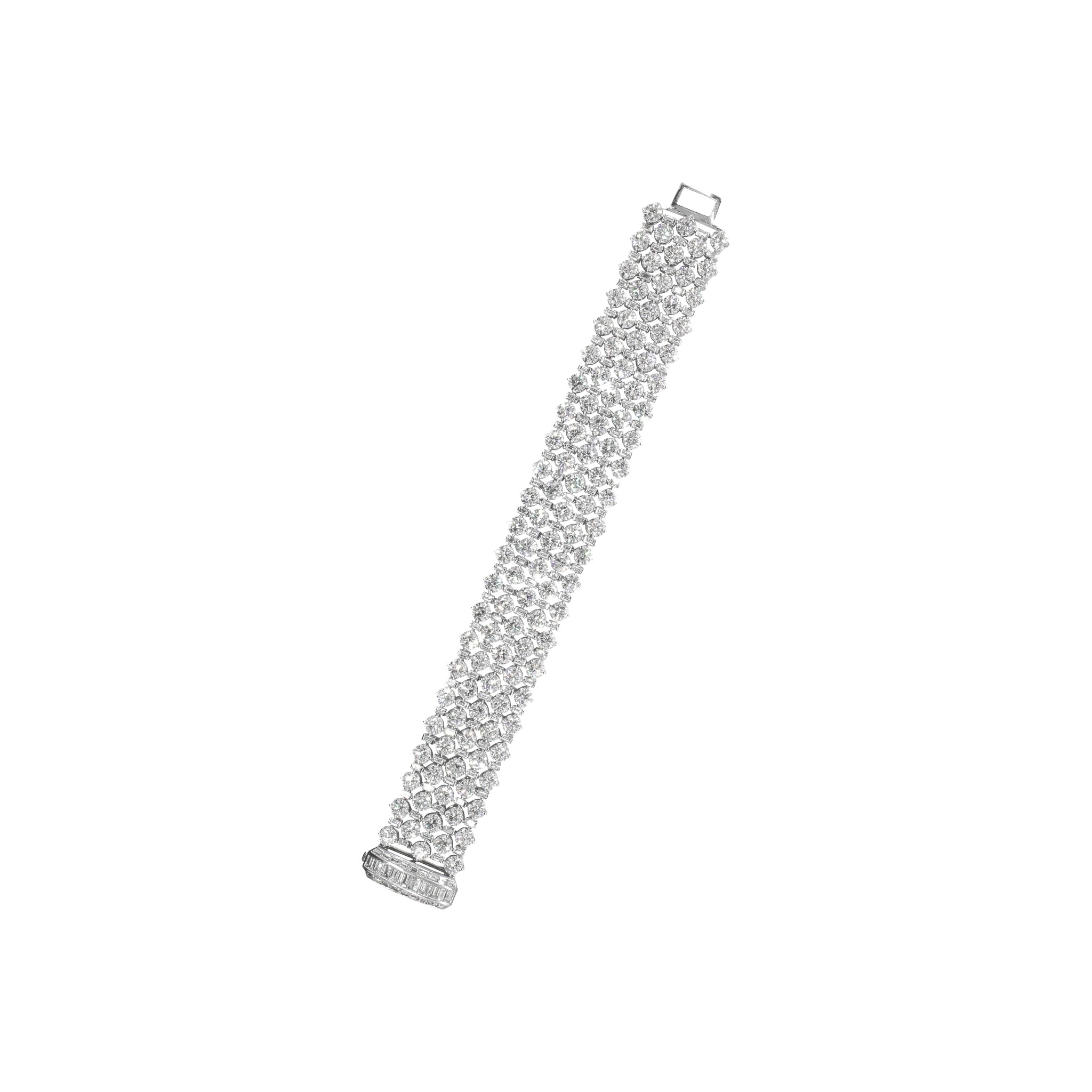 White Gold and Diamond Bracelet — view 1