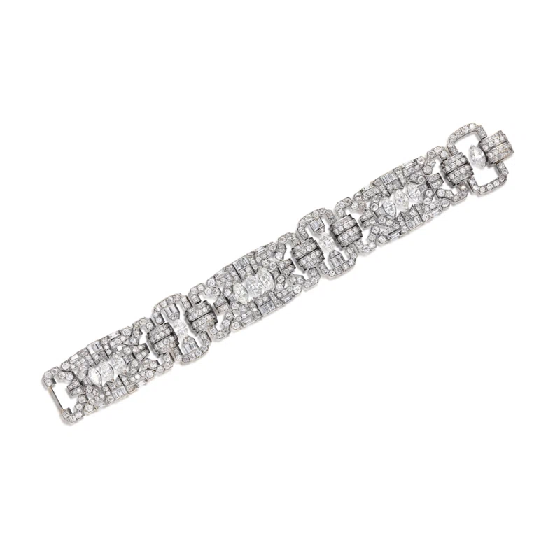 White Gold and Diamond Bracelet